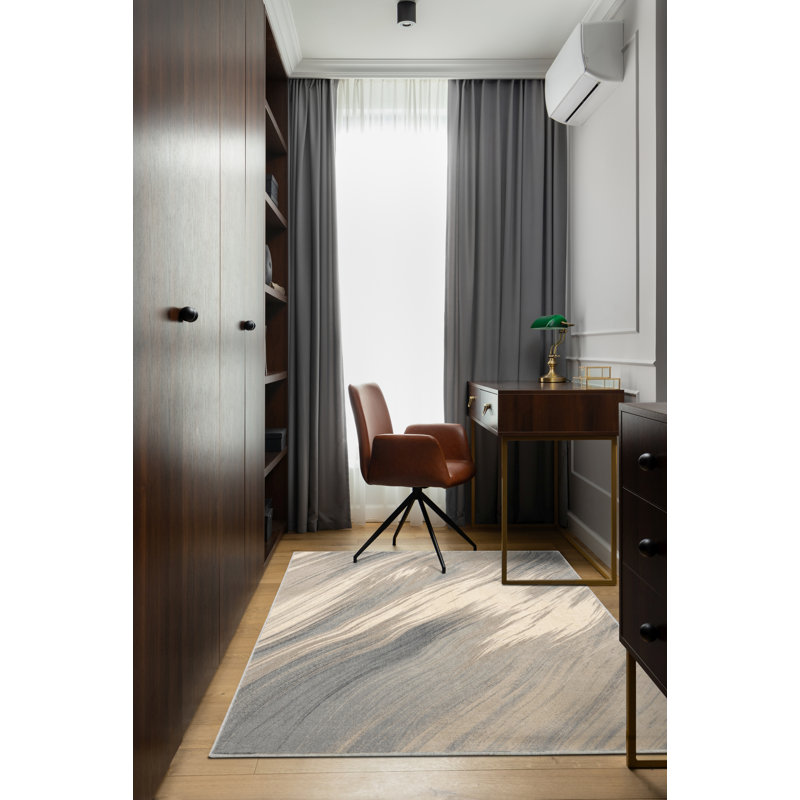 Abstract Area Rug, Rectangle 133 x 180cm