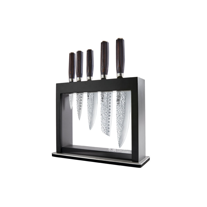Cuisine::pro® Damashiro EMPEROR® Hisa 6-Piece Knife Block