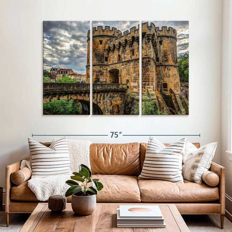 Lilie Bridge Castle, 42" H x 65" W