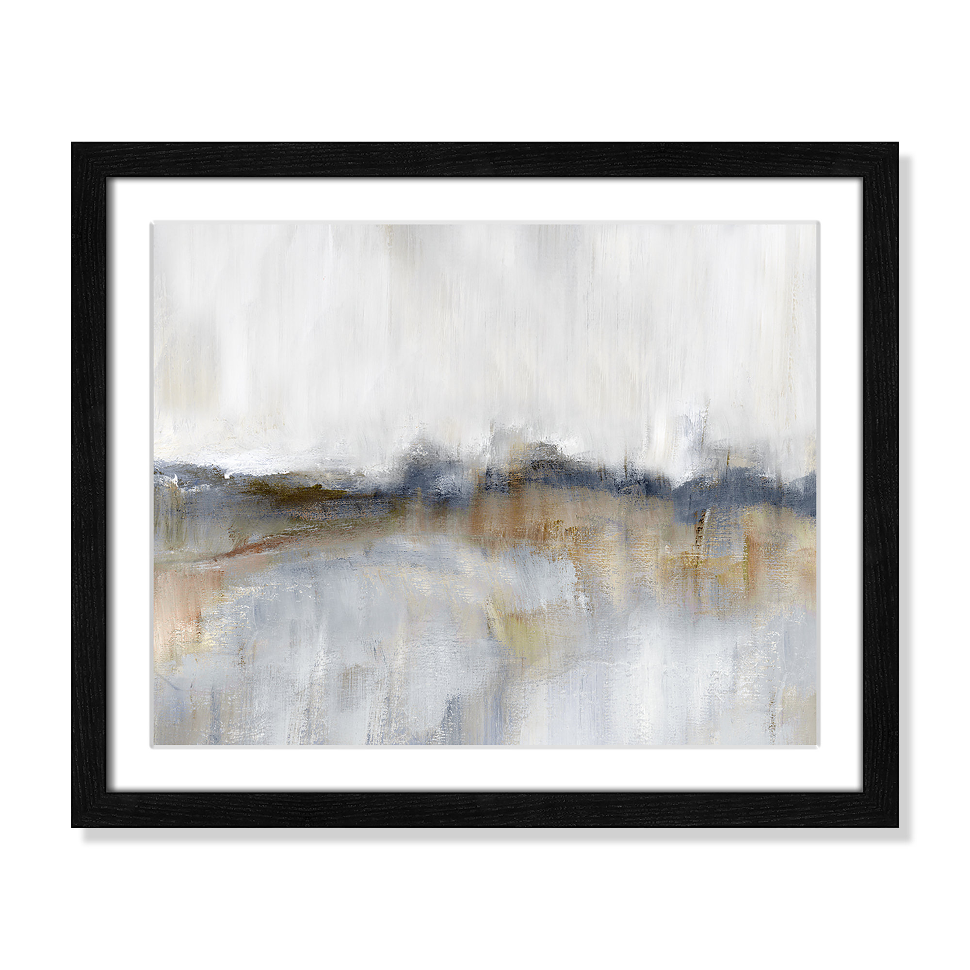 Autumnal Tide by Nan, Black Framed, 16" H x 19" W x 0.75" D