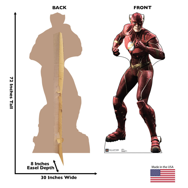 72'' Superheroes & Villains Cardboard Standup