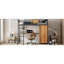 Win Size Loft Bed With L-Shape Desk And Wardrobe-1532544792