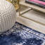 Tapis bleu marine / ivoire Pruden-1707447354