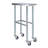 Stainless Steel Open Base Work Table with Wheels-1686596878