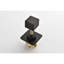 Régulateur de volume de douche Master - Valve en métal coulé 3/4 po, noir mat, poignée en laiton réglable, corrosion et rouille, l H 3,45 po x P 2,25 po, soupape en métal 4,81 lb