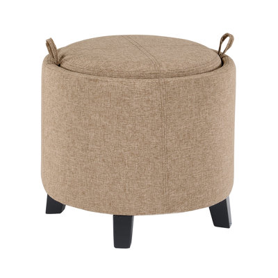 Otsie Storage Ottoman with Reversible Tray