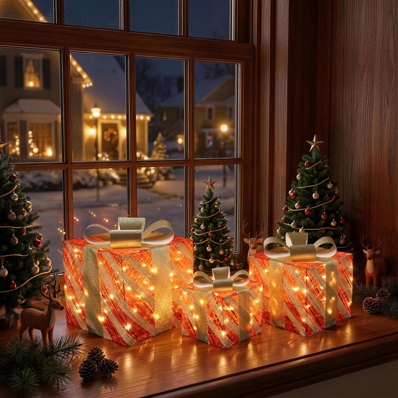 Christmas Presents Decorative Accent