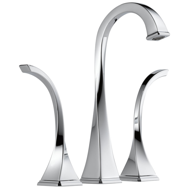Virage® Two Handle Widespread Vessel Lavatory Faucet, Polished Chrome, 1.2