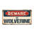 Beware of Wolverine Aluminum Plate Frame