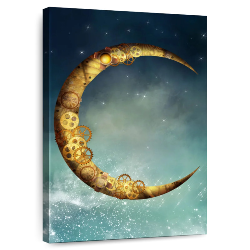 Lune Oberp Steampunk, H 12 po x l 8 po