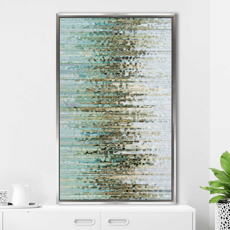 «Isaiah 53: 6 Gone Astray (Vertical)» par Mark Lawrence - impression, Cadre flottant argent, H 51,5 po x l 31,5 po x P 2 po