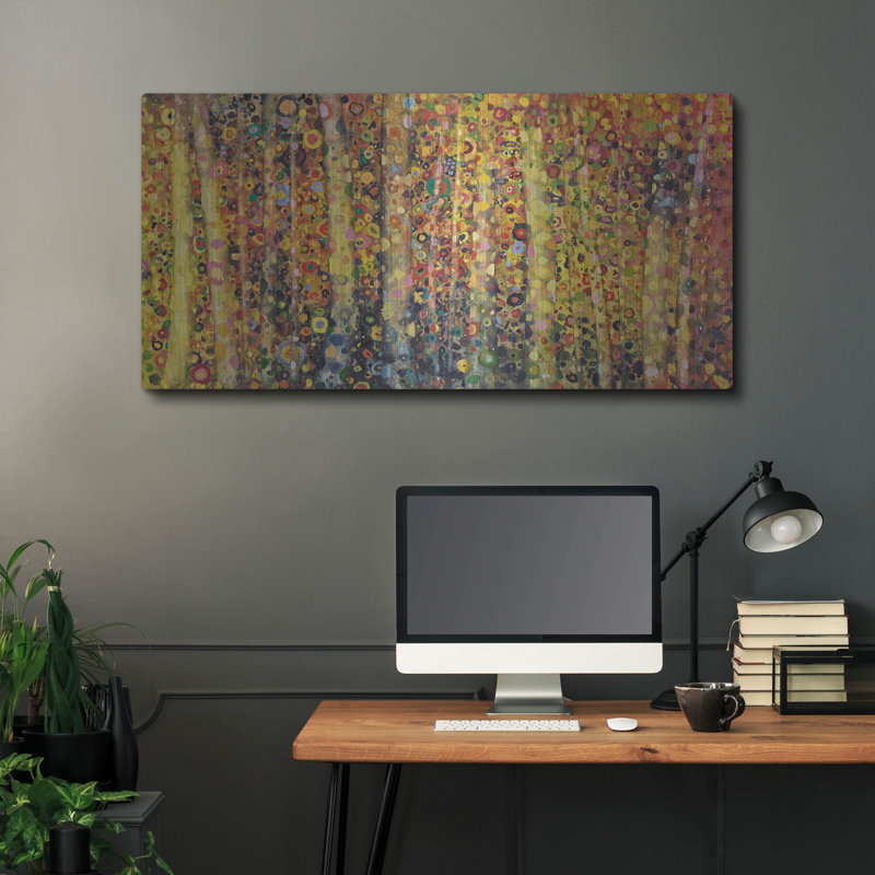 " Refracted " by Maggie Vandewalle, 24" H x 48" W