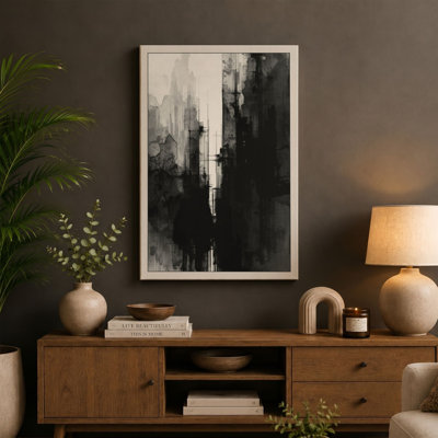 Urban Alleyway Industrial 1 Piece Wrapped Canvas Wall Art
