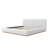 Boucle Upholstered Platform Bed