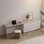  144'' W Modern Extendable Home Office Dresser Desk With 6 Storage Drawers