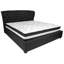 Lit plateforme capitonné avec matelas Haleigh-1189629667-1189629669