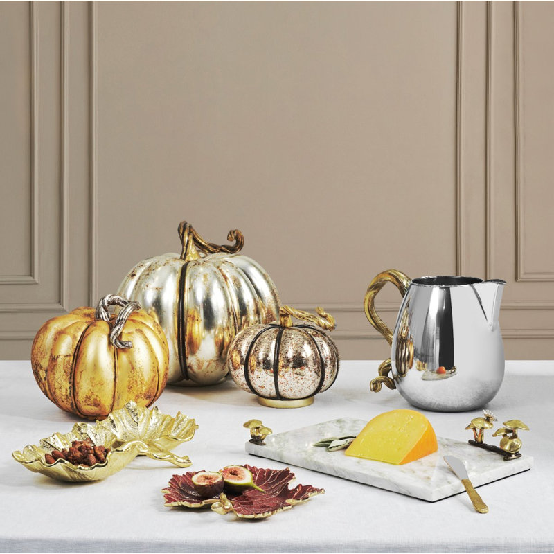 Seasonal Glass Pumpkin