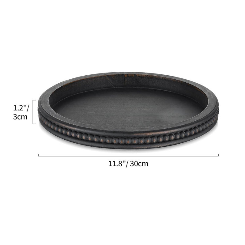 Tray, Vintage Black