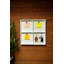 Wood Wall Organizer with Key Hooks