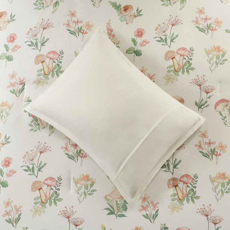 Mushroom Garden Comforter Set Twin/Twin XL