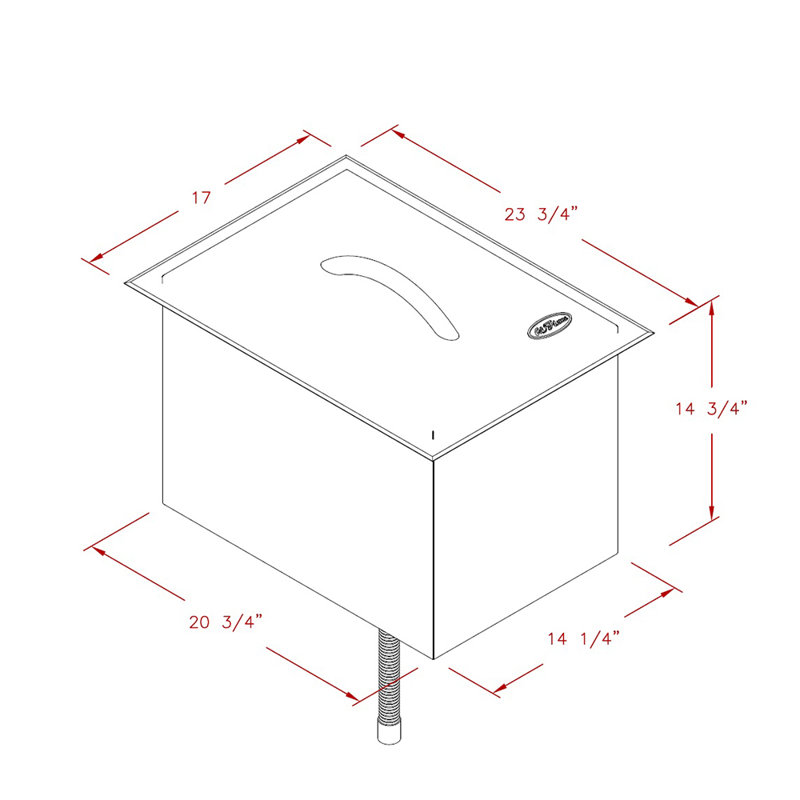 Stainless Steel Ice Bucket