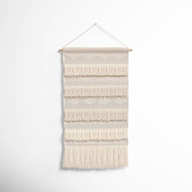 Blended Fabric Wall Hanging with Hanging Accessories Included Langley Street