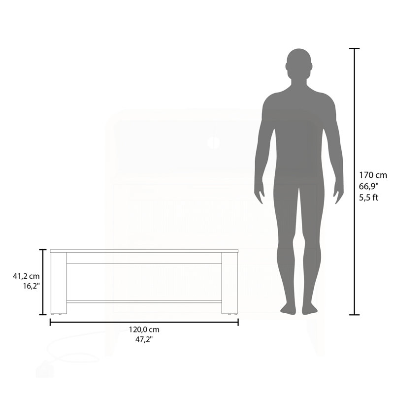 Modern Minimalist Farmhouse Coffee Table