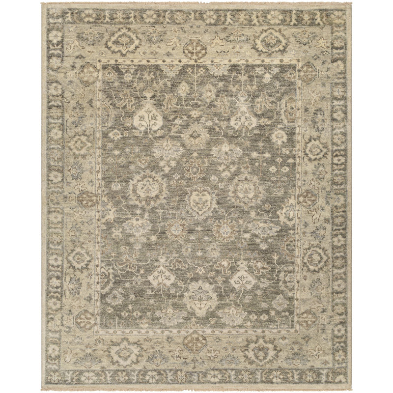 Biscayne Wool Oriental Area Rug, Rectangle 8' x 10'