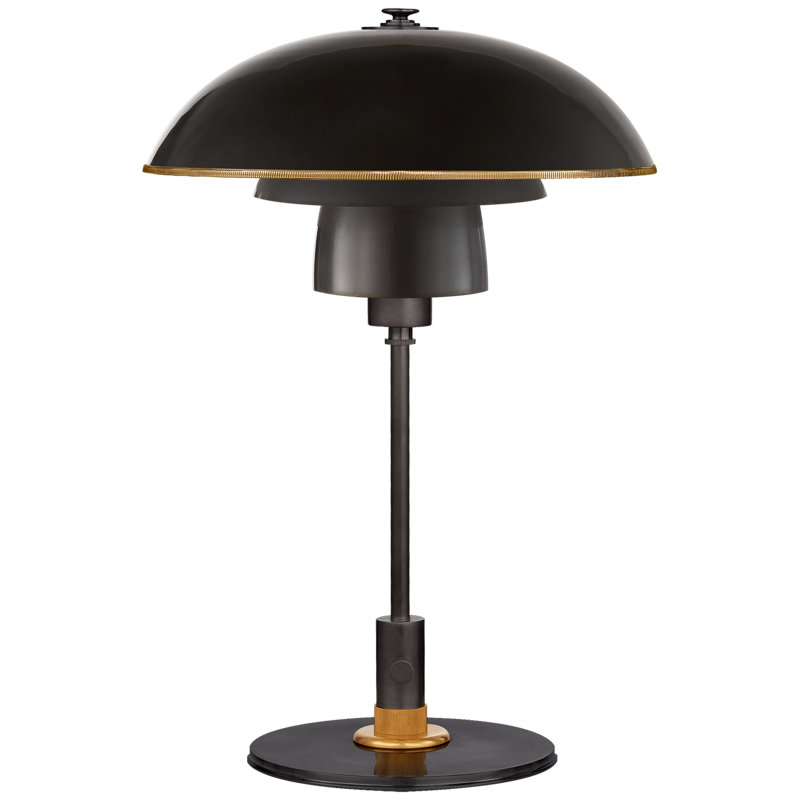 Thomas O'Brien Whitman Desk Lamp, Bronze, Bronze