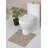 Schoenberger 100% Cotton Contour Bath Mat 20"x20"-855941220