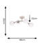 Adael Glass Semi Flush Mount-152484597-156530416