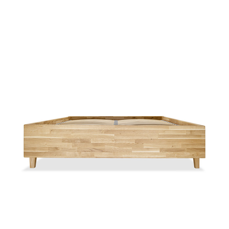 Flat Solid Wood Bed, 180 x 200 cm