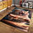 Abstract Floral Design With Pile Soft Printed Rug Offering a Stylish Touch and Comfort for Your Living Room or Bedroom-2097945471