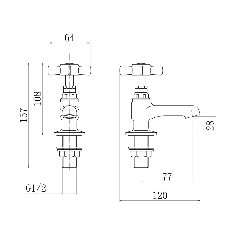 Ingham Pillar Taps
