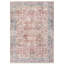 Kromer Medallion Machine Washable Red/Blue Area Rug-166280630