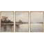 «Fine Island Lake Summer Autumn Landscape Nature Modern Rustic Relax / Calm On Canvas», reproduction de 3 pièces-94434493-94434496