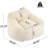 Beige Indoor Bean Bag Armchair, Angled , Defined , Adaptive Shredded Foam, Soft , Good For Relaxing Sessions Classic Design,  Soft Breathable Recycled Ergonomic-1975167697-1975167703