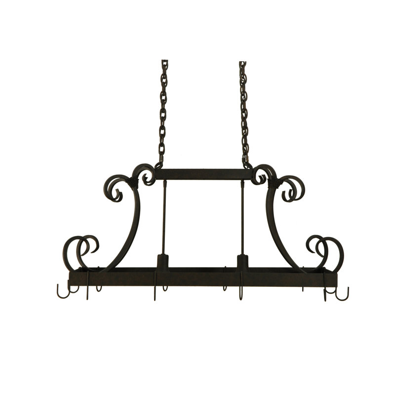 2 Light Pot Rack