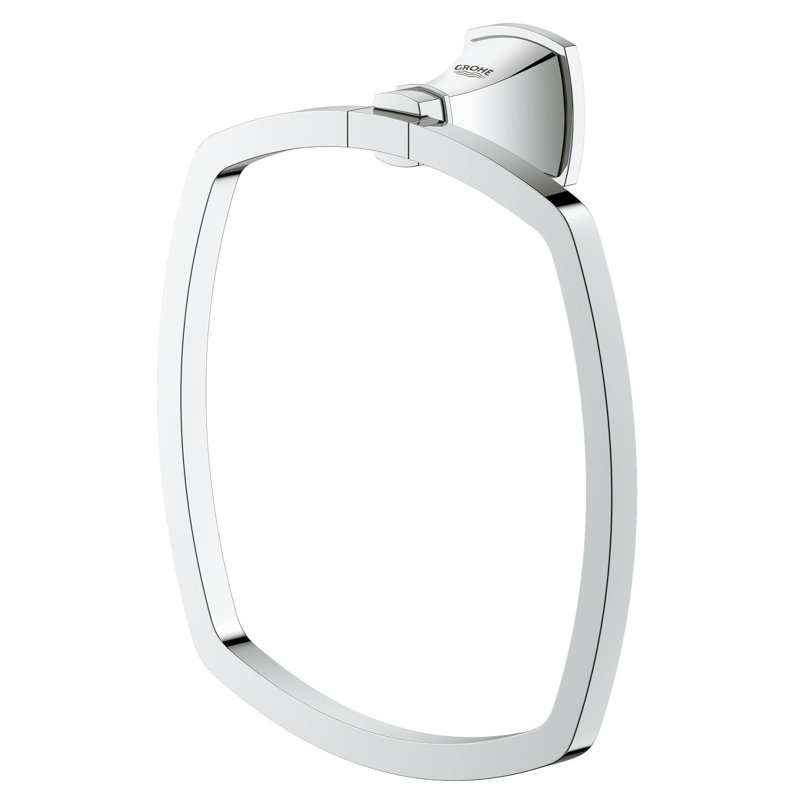 Grandera® Wall Mounted Towel Ring, StarLight Chrome