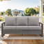 Allcot Patio Outdoor PE Wicker Sofa With Cushions-519980006-497629377