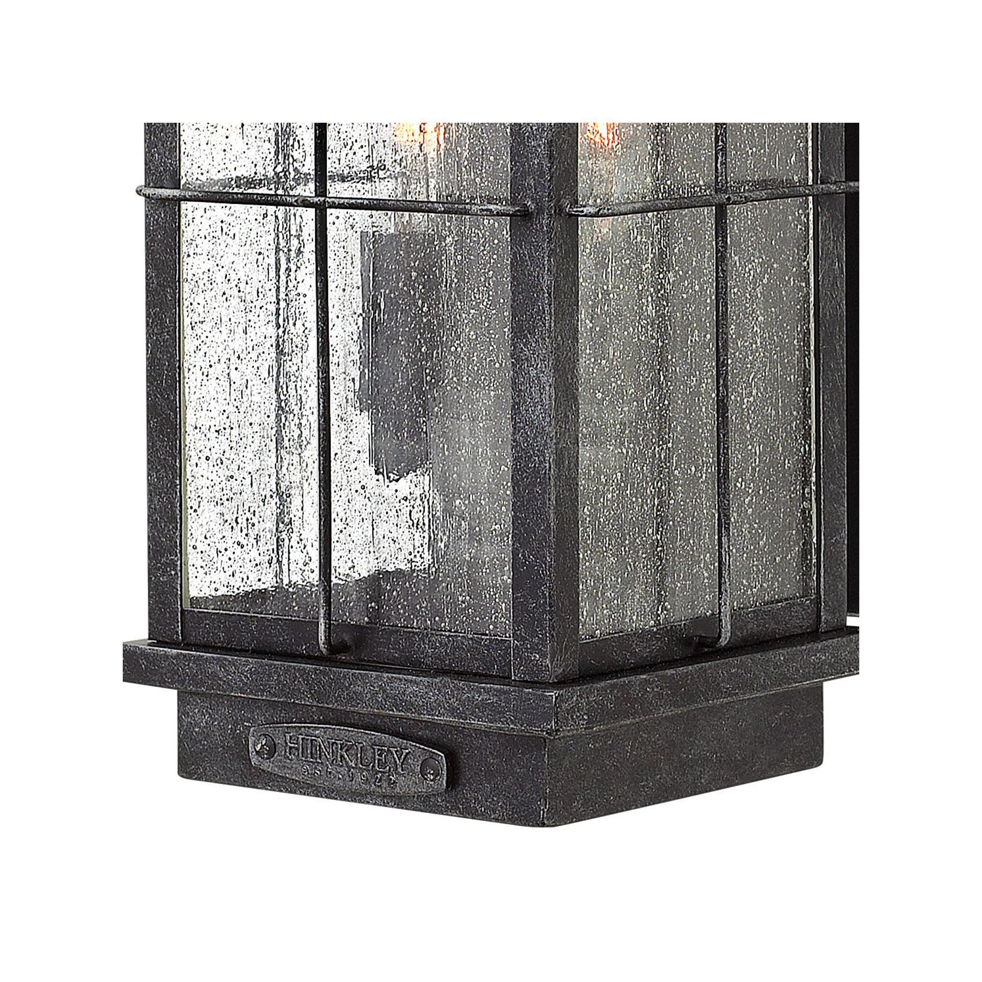 Bingham 2-Light Outdoor Wall Lantern, Graystone, Integrated LED