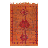 One-of-a-Kind 6'2”x8'11” Hand Knotted Area Rug