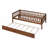 Wood Daybed With Trundle And Fence Guardrails-1441069260-1441069262