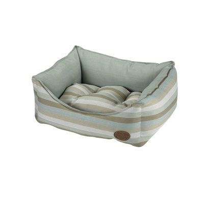 Striped Polyester Pet Bed