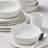 Stone by Mercer Project Hekonda Debossed 32-Piece Dinnerware Set Stoneware-88005919