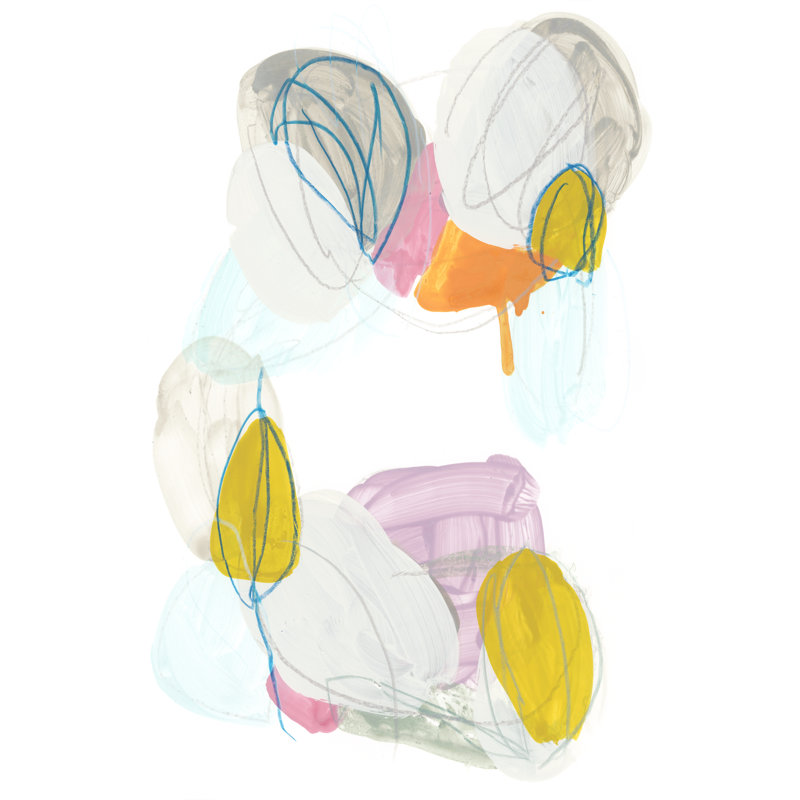 Shift Change IV by June Erica Vess - Wrapped Canvas Painting, 46cm H x 30cm W