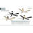 Oovin 54" 5CCT LED Smart Ceiling Fan-124318418-124318416