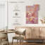 Avery rosé et or abstrait-106818665