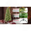 Arbre de Noël avec 1599 pointes et 450 lumières à DEL blanc chaud - branches mixtes en PVC + PE, structure à charnières pour une installation facile, support en métal pour un soutien solide, décoration des Fêtes luxueuse-2018654069