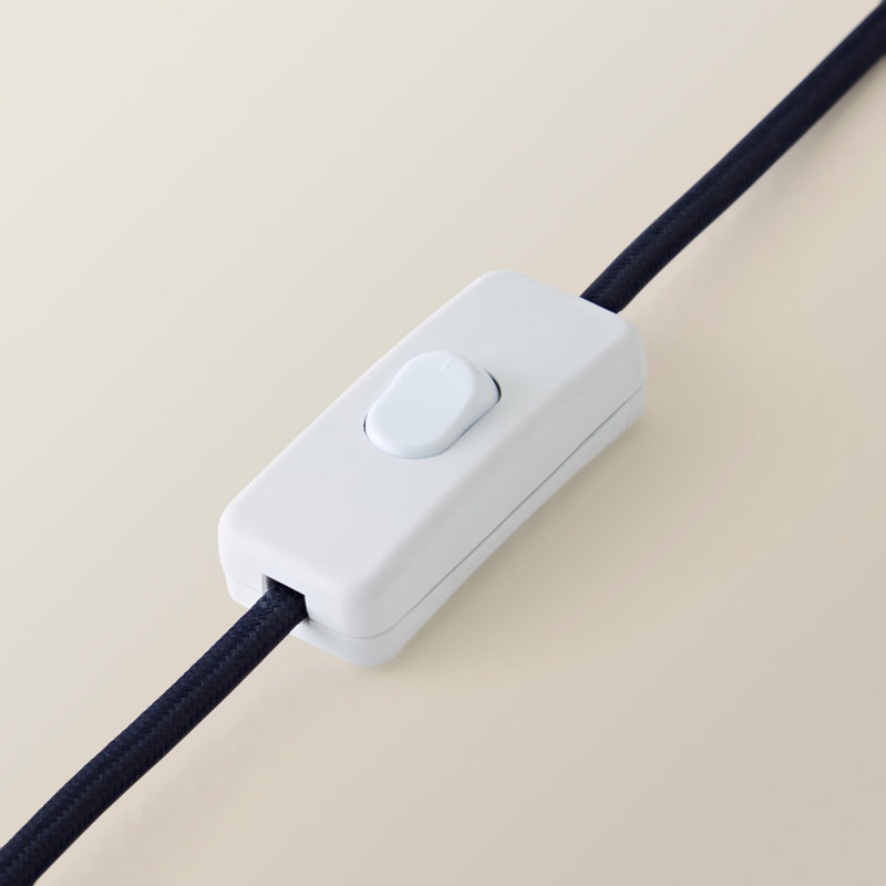 Lamp, Navy Blue, Without Bulb